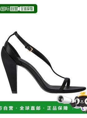 GIVENCHY 女士高跟鞋 BE30A7E2FJ001 AW2025 黑色 Naked 缎面裸跟