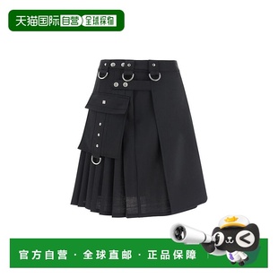 SS2024 BW40RU108W001 黑色 Black ble GIVENCHY wool 女士半身裙