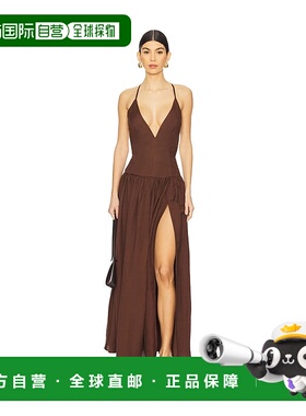 1h可退 潮奢 Tularosa 女士 Saylor 长款连衣裙 ACD3100S24长裙