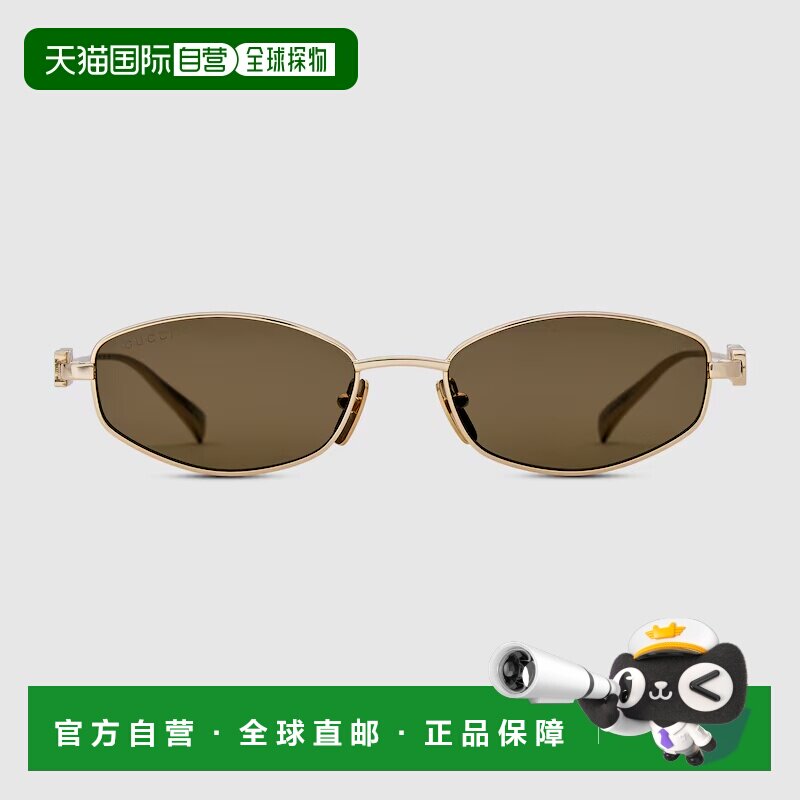 GUCCI 女士眼镜 819542I33308023 SS2026 灰色 SUNGLASSES WITH O