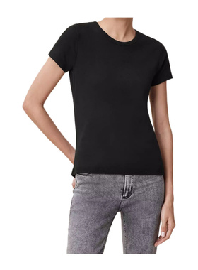 香港直邮ALL SAINTS 女士T恤 W194JA5 AW2025 黑色 短袖T恤
