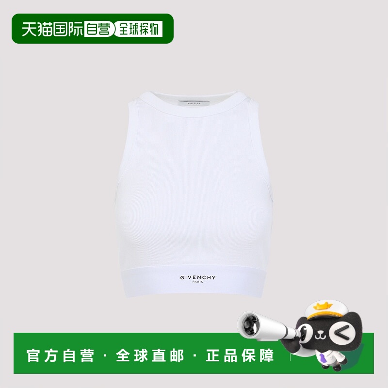 1h可退 GIVENCHY 女士背心吊带 BW70FNR2Q3100 AW2025 白色 Tops