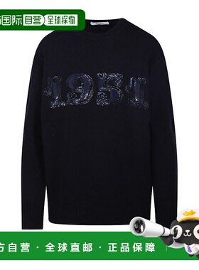 1h可退 潮奢 MaxMara 麦斯玛拉 女士 Plata 標誌裝飾圓領套頭衫 2