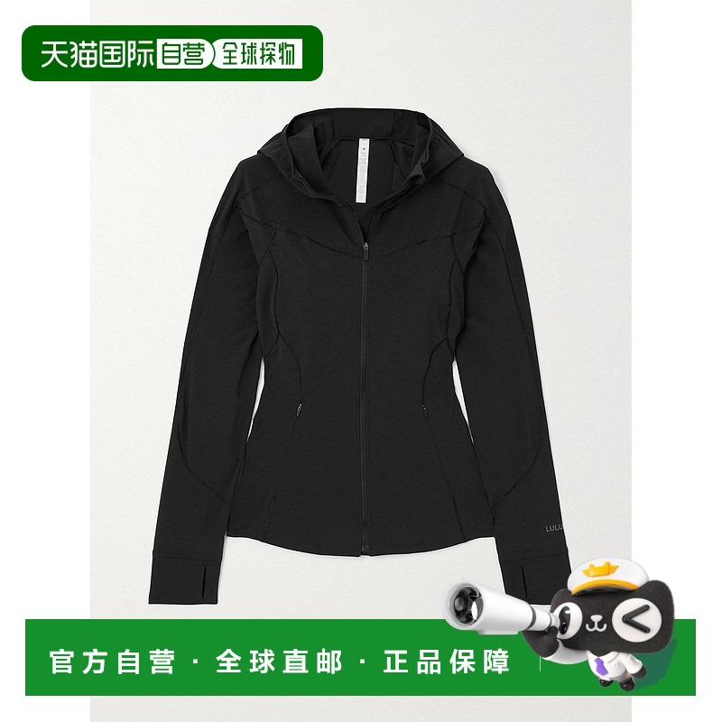1h可退 潮奢 Lululemon 女士 Over 薄雾连帽弹力再生夹克 LW4BSRS