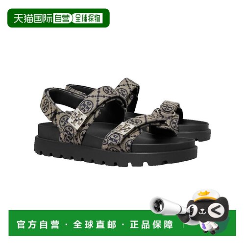 Tory Burch 托里 伯奇 女士 T Monogram舒适运动凉鞋 184016