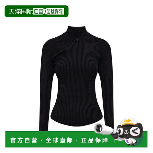 1h可退 COURREGES 女士针织衫 325MPU251FI00010BLACK AW2025