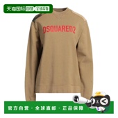 潮奢 舒适时尚 Dsquared2 女士 1h可退 brown棕色 二次方 卫衣
