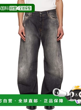 1h可退 潮奢 Acne Studios 艾克妮 男士 灰色 Loose Fit 2006M 牛