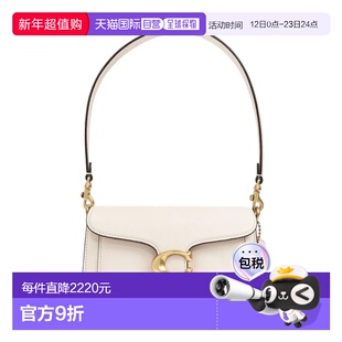 COACH 女士手提包 CY201CHALK SS2026 灰色 翻盖单肩包