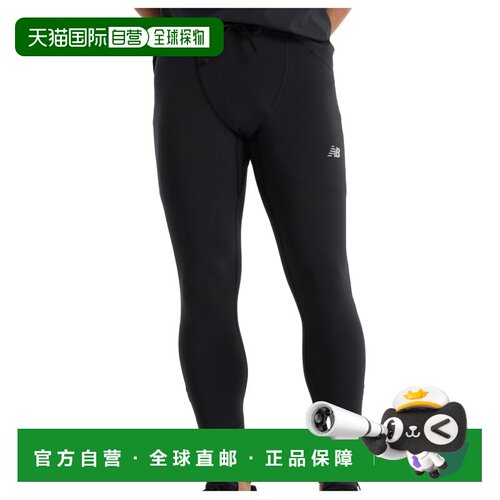 NEW BALANCE 男士健身裤 0271066BLACK CO 黑色运动裤休闲裤