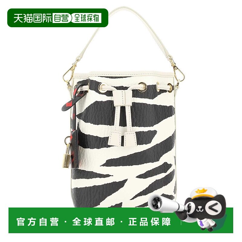 MCM 女士手提包 MWDDSDU07BK SS2023单肩包 斜挎包白色