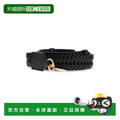 LOEWE 女士手提包 C073LSTX060BLACK CO 黑色 Leather strap for