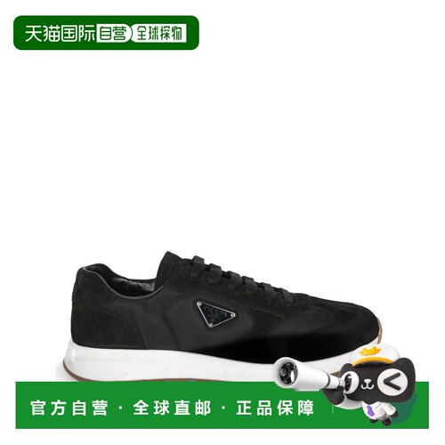 PRADA 男士运动鞋 2EE455D7RF0632 AW2025 黑色 B【付后1h可退】