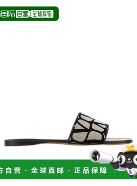 VALENTINO 女士凉鞋 3W2S0GS4WIC6ZN SS2024 黑色 露趾拖鞋