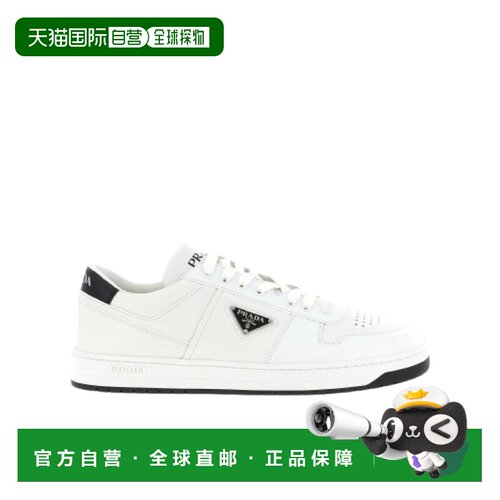 1h可退 PRADA 男士运动鞋 2EE3643LJ6FD003F0964 SS2025 白色男鞋