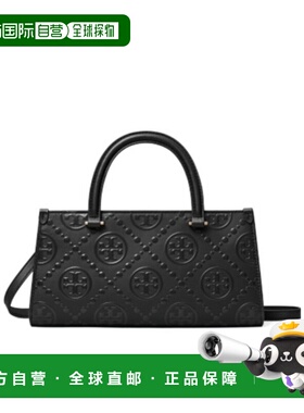 TORY BURCH 女士手提包 164641001 AW2024 黑色 T Monogram长方形