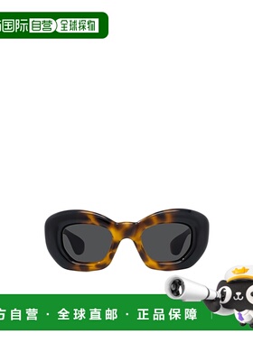 LOEWE 女士眼镜 LW40117I52A SS2024 黑色 罗意威几何框太阳镜