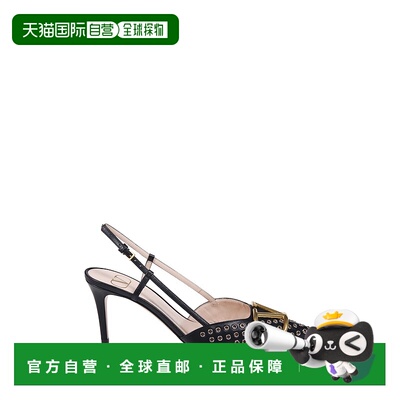 VALENTINO 女士高跟鞋 WS0R01QAG0NO AW2025 黑色 尖头高跟凉鞋