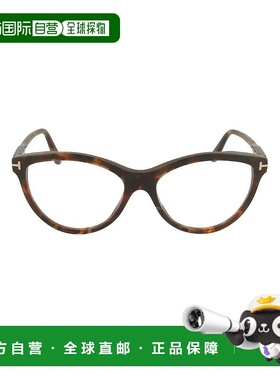 1h可退 TOM FORD 女士眼镜 FT5772B052 AW2022 黑色 TOM FORD WOM