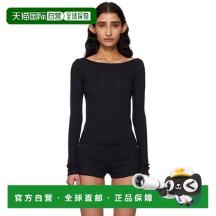 女士 黑色 恤 潮奢 TO00291PPB上衣 COUCOU Bateau 1h可退 The