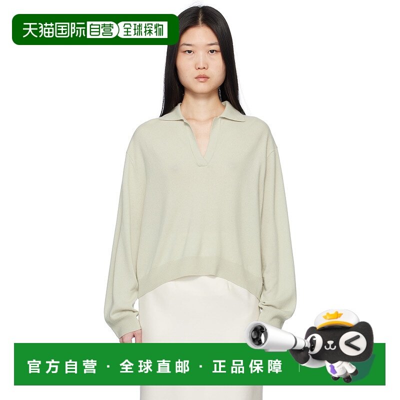 1h可退 潮奢 Arch4 女士 绿色 Oxford 毛衣 KNJP21