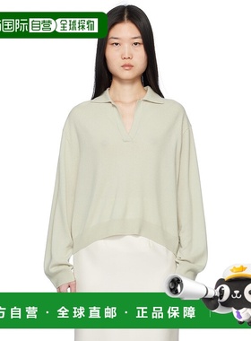 1h可退 潮奢 Arch4 女士 绿色 Oxford 毛衣 KNJP21羊绒针织