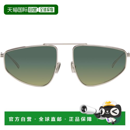 Bottega Veneta 葆蝶家 男士 银色 Ribbon 太阳镜 BV1466S002SILV