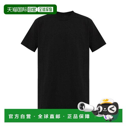 RICK OWENS 男士T恤 RU01E526409 SS2025 黑色 