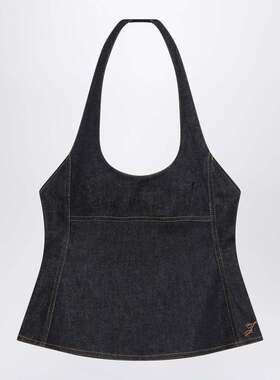 潮奢 Jacquemus 女士 Lavoir de-Nîmes 牛仔海军蓝上衣 TOW00890A