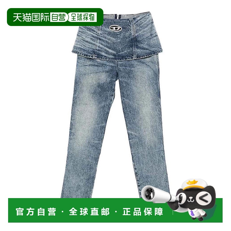 DIESEL 女士休闲裤 007DAA2155301 AW2025 蓝色 Jeans
