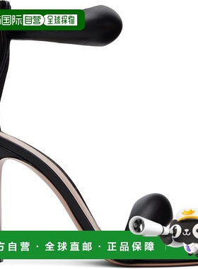 1h可退 潮奢 Gianvito Rossi 吉安维托 罗西 女士 黑色 Bijoux 凉