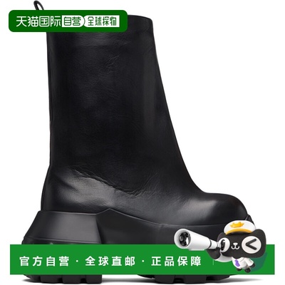 1h可退 潮奢 rick owens 瑞克 欧文斯 男士 黑色 Temple Flared M