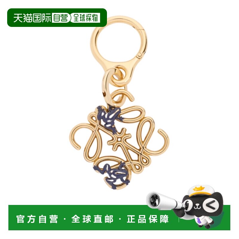 1h可退 LOEWE 女士钥匙扣 C881232X097977 AW2026 金色 青蛙字母