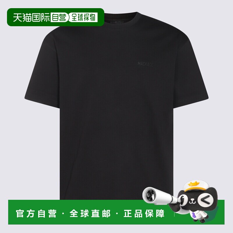 MACKAGE 男士T恤 TEERC0001 AW2024 黑色图片