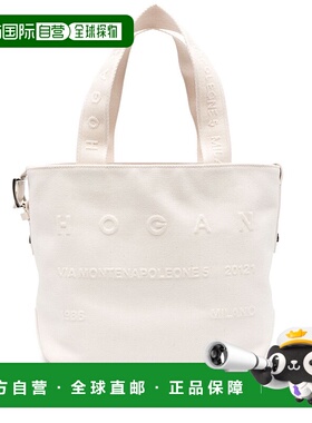 HOGAN 女士手提包 KBW01PA2300U3QB018 SS2025托特包单肩包 白色