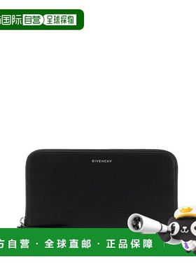 GIVENCHY 男士钱包 BK6097K1T4001 AW2025 黑色 Wallet with prin