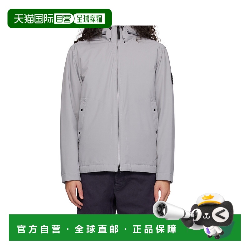 1h可退 STONE ISLAND 男士夹克 811540627V0060 AW2024 灰色