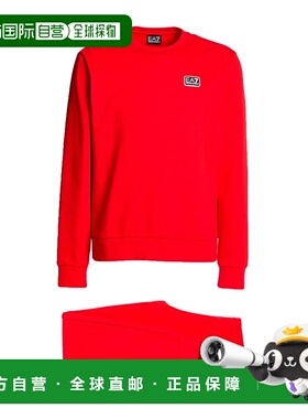 1h可退 潮奢 Ea7 男士 Outfit 运动运动装 red红色 舒适时尚