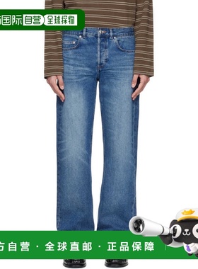 潮奢 A.P.C. 男士 蓝色 Rescue 牛仔裤 COHADH09010