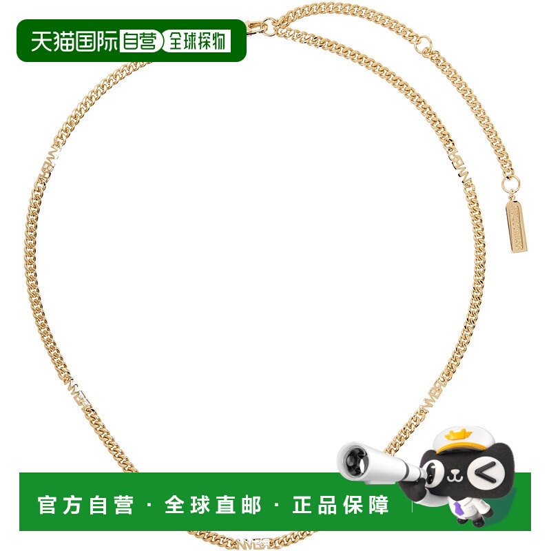 1h可退 潮奢 #Numbering 男士 金色 #5835 项链 5835