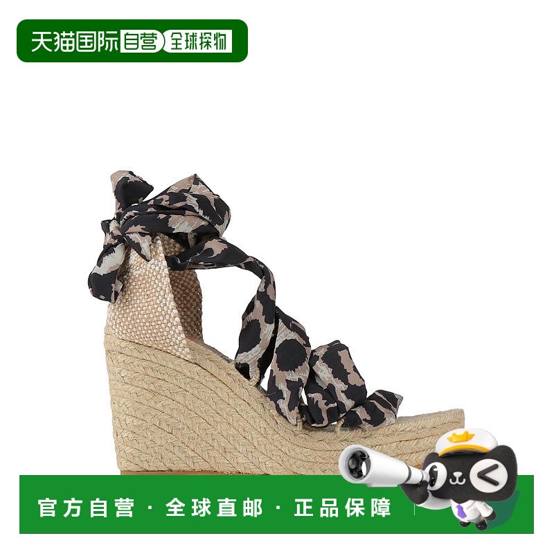 1h可退 潮奢 Diane Von Furstenberg X CastaÑer 女士 帆布面凉鞋