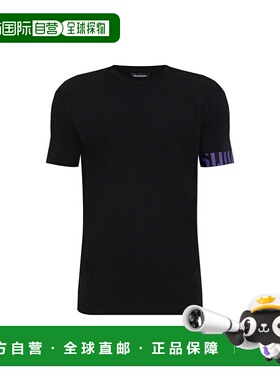 DSQUARED2 男士T恤 D9M3S59800027 AW2025 黑色 T-shirt from the