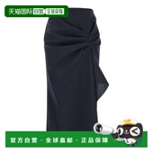 潮奢 女士 mcqueen 1h可退 亚历山大 麦昆 不对称设计裙子 834547