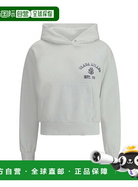 PRADA 女士针织毛衣 134713SOOO16V4F0009 SS2025 白色卫衣针织衫