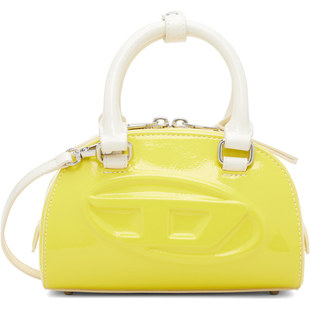 女士 X10369P8768斜挎包 潮奢 迪赛 Dome 手提包 1dr Diesel 黄色