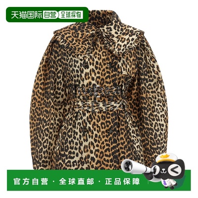 GANNI 女士大衣 A1010074859 SS2026 棕色