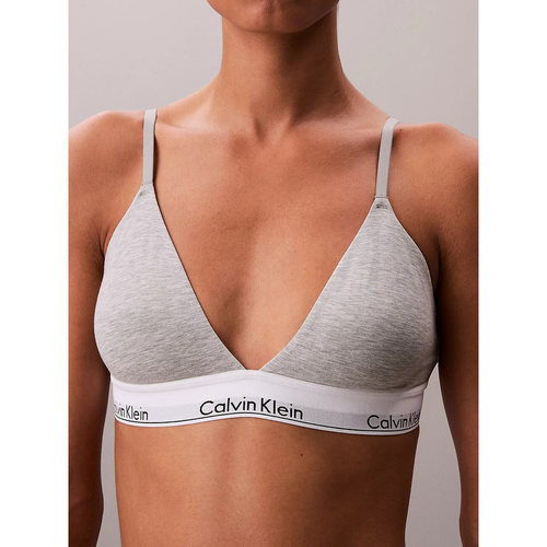 香港直邮CALVIN KLEIN 女士文胸 LV00QF8498P7A AW2025 灰色吊带