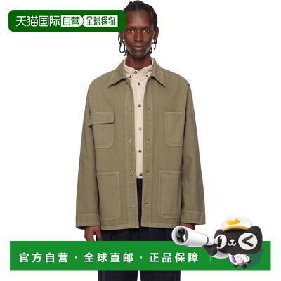 A.P.C. 男士 绿色 Loose-Fit 夹克 COGZVH32002KAEGRAYGREEN