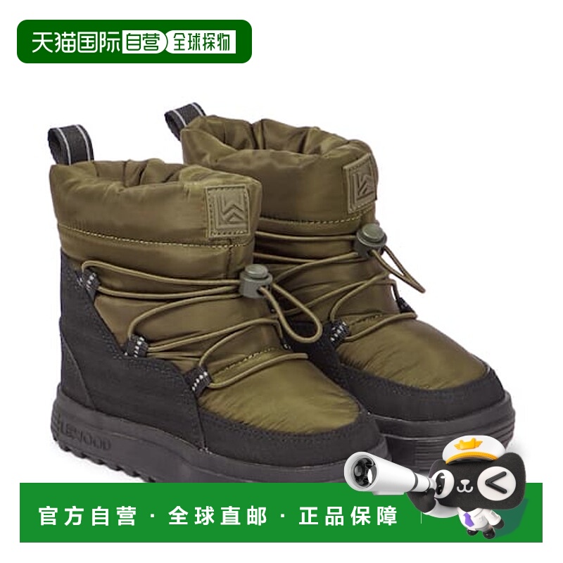 潮奢 Liewood 男童 Zoey 雪地靴童鞋 green绿色 舒适时尚