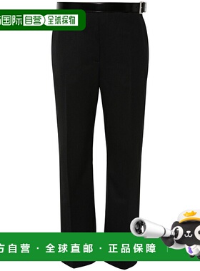 PRADA 女士休闲裤 P246IKSOOO155EF0002 SS2025黑色 直筒裤